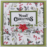 Crisp Christmas A5 12pc Sentiment Sheets 19772 - Paper Rose Studio