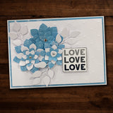 Laurel Flower Metal Cutting Die 21093 - Paper Rose Studio