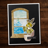 Window 2 Metal Cutting Die 22507 - Paper Rose Studio