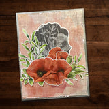 Vintage Poppy 6x6 Paper Collection 25246 - Paper Rose Studio