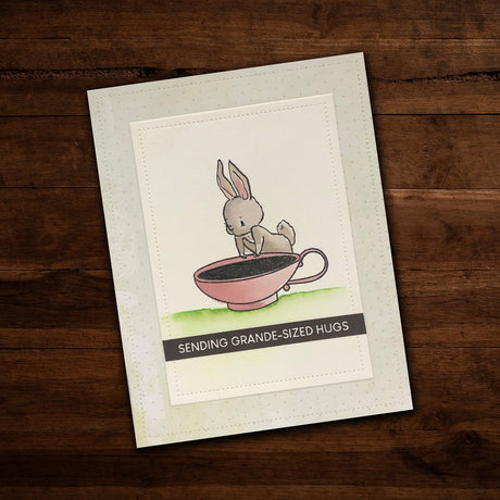 Perfect Sized Coffee Clear Stamp 26140 - Paper Rose Studio