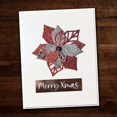 Poinsettia Layered Metal Cutting Die 26344 - Paper Rose Studio