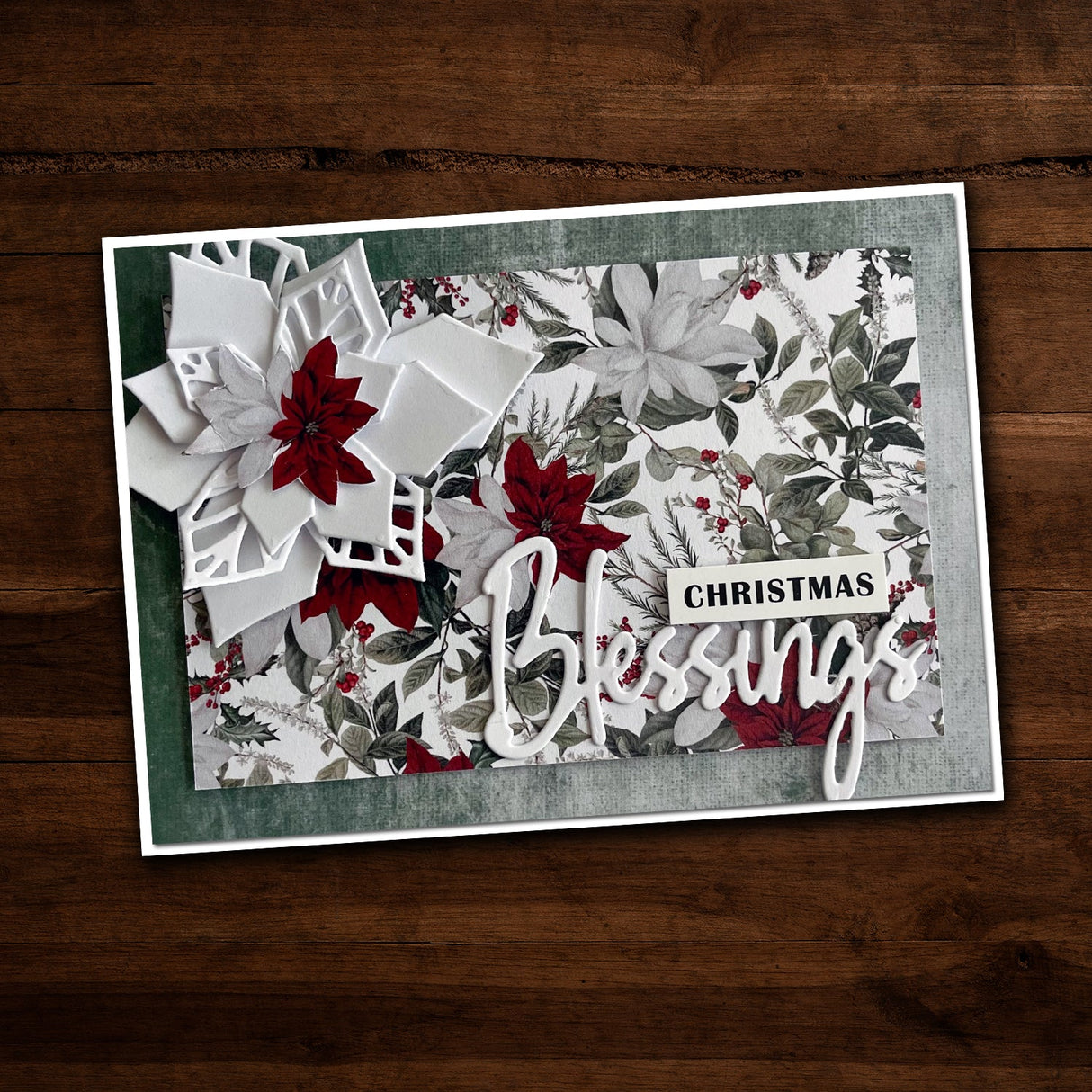 Poinsettia Layered Metal Cutting Die 26344 - Paper Rose Studio