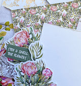 Blooming Proteas 12x12 Paper Collection 30795 - Paper Rose Studio