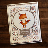 Woodland Friends 6x8" Die Cuts & Sentiments 29985 - Paper Rose Studio