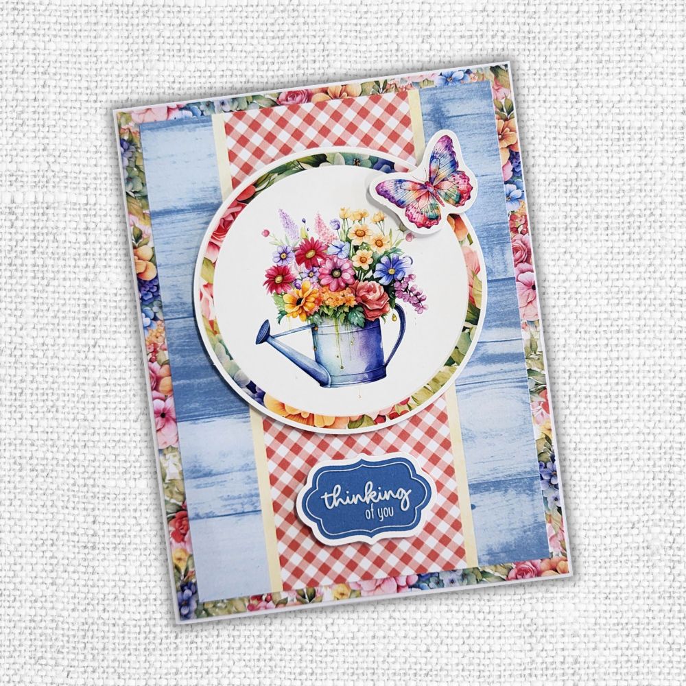 Rainbow Garden 1.0 6x8" Die Cuts & Sentiments 31686 - Paper Rose Studio