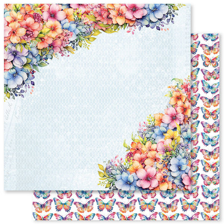 Rainbow Garden E 12x12 Paper (12pc Bulk Pack) 31497 - Paper Rose Studio