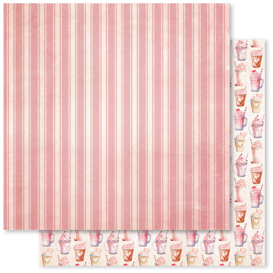 Sweet Valentine Basics B 12x12 Paper (12pc Bulk Pack) 33348 - Paper Rose Studio