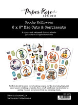 Spooky Halloween 6x8" Die Cuts & Sentiments 32874 - Paper Rose Studio