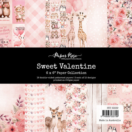 Sweet Valentine 6x6 Paper Collection 33339 - Paper Rose Studio