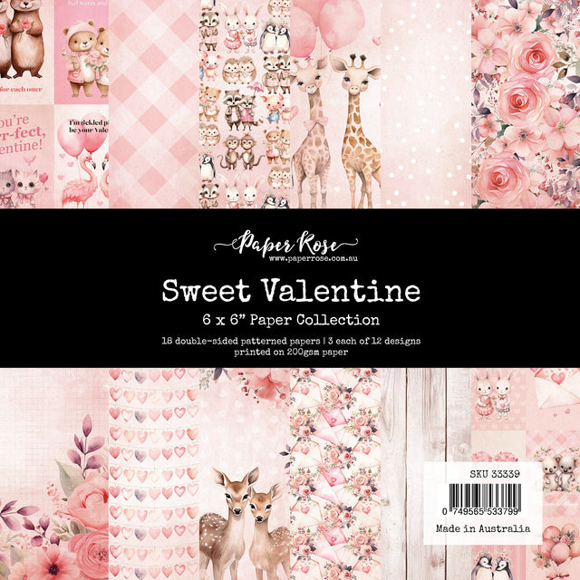 Sweet Valentine 6x6 Paper Collection 33339 - Paper Rose Studio