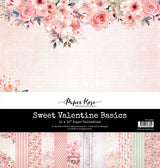 Sweet Valentine Basics 12x12 Paper Collection 33342 - Paper Rose Studio