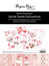 Sweet Valentine 6x8" Quick Cards Collection 33726 - Paper Rose Studio