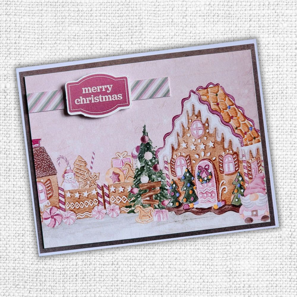 Sweet Christmas Treats 6x8" Quick Card Class Kit - Stores Only - Paper Rose Studio