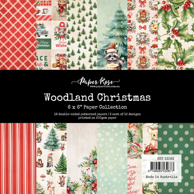 Woodland Christmas 6x6 Paper Collection 33063 - Paper Rose Studio