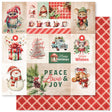 Woodland Christmas A 12x12 Paper (12pc Bulk Pack) 33045 - Paper Rose Studio