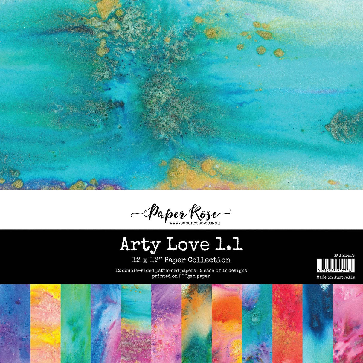 Arty Love 1.1 12x12 Paper Collection 23419 - Paper Rose Studio