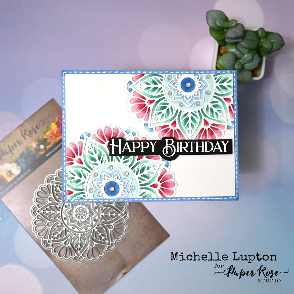 Audrey Circle Mandala Metal Cutting Die 21333 - Paper Rose Studio