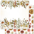 Autumn Bouquet D 12x12 Paper (12pc Bulk Pack) 27853 - Paper Rose Studio