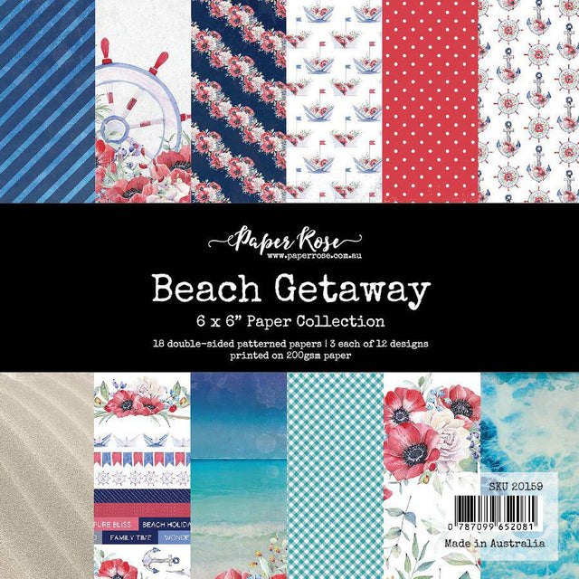 Beach Getaway 6x6 Paper Collection 20159 - Paper Rose Studio