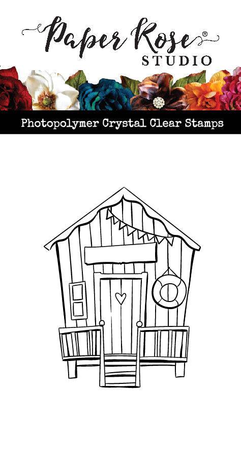 Beach Hut 1 Clear Stamp 23782 - Paper Rose Studio