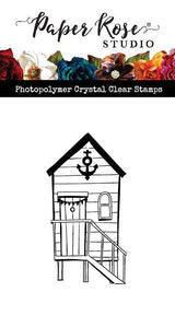 Beach Hut 3 Clear Stamp 23788 - Paper Rose Studio