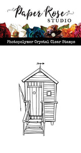 Beach Hut 4 Clear Stamp 23791 - Paper Rose Studio