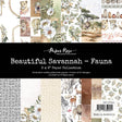 Beautiful Savannah - Fauna 6x6 Paper Collection 27523 - Paper Rose Studio