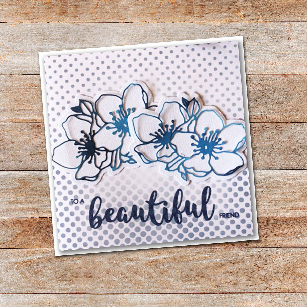 Beautiful Words 4x4"Clear Stamp Set 17985 - Paper Rose Studio