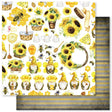 Bee Happy C 12x12 Paper (12pc Bulk Pack) 27715 - Paper Rose Studio