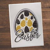 Big Easter Script Layered Metal Cutting Die 21288 - Paper Rose Studio