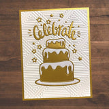 Birthday Cake Metal Cutting Die 21177 - Paper Rose Studio