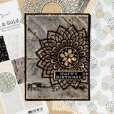 Black & Gold A5 24pc Paper Pack 19817 - Paper Rose Studio