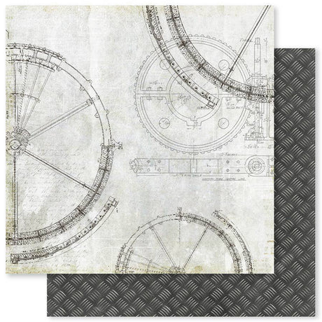 Blueprints A 12x12 Paper (12pc Bulk Pack) 26986 - Paper Rose Studio