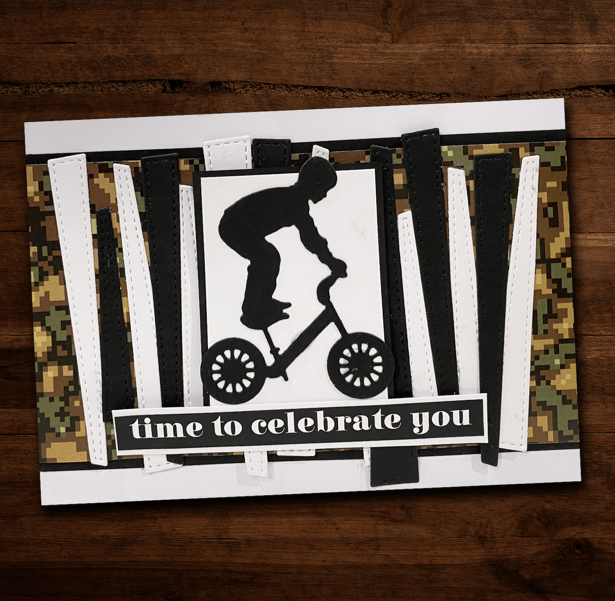 BMX Boy Metal Cutting Die 21258 - Paper Rose Studio