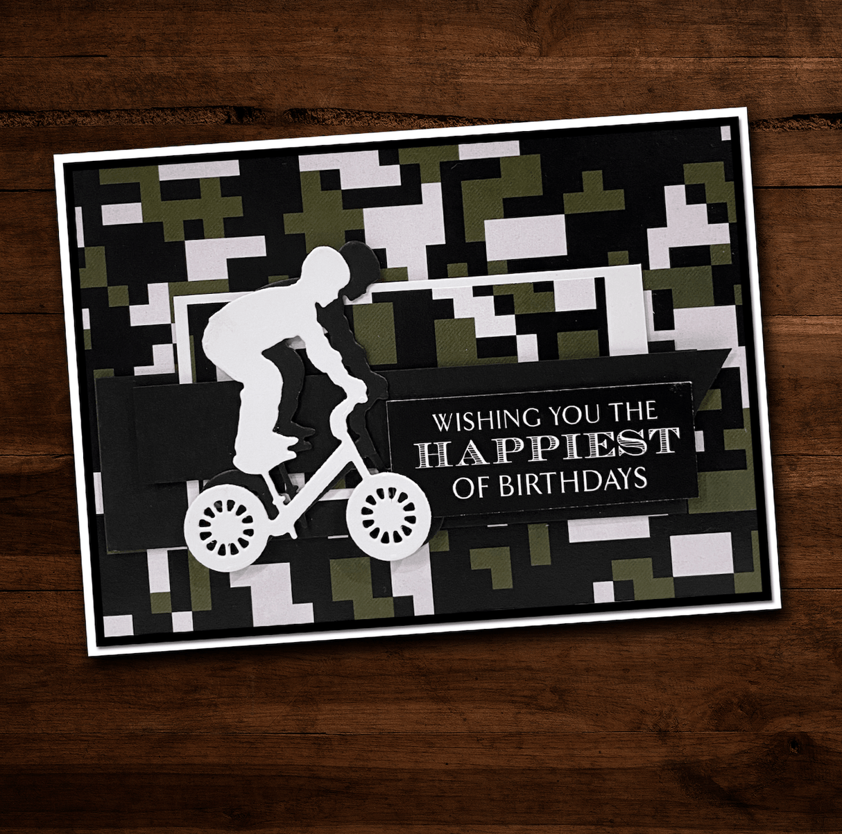 BMX Boy Metal Cutting Die 21258 - Paper Rose Studio