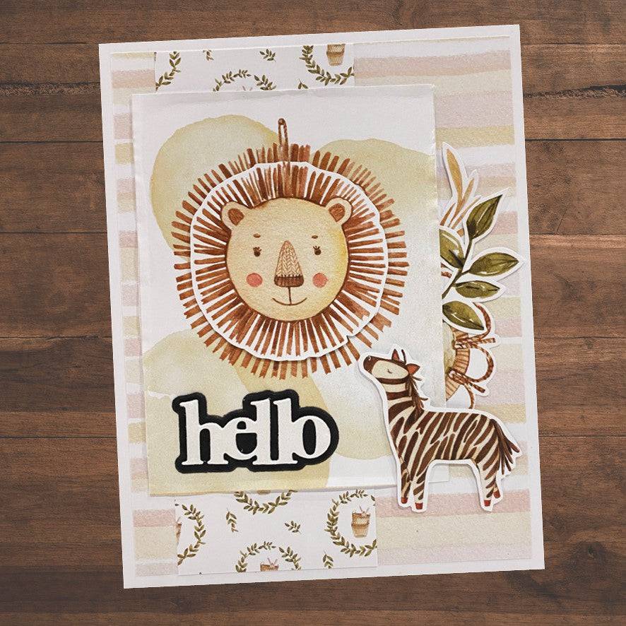 Boho Nursery 12x12 Paper Collection 21834 - Paper Rose Studio