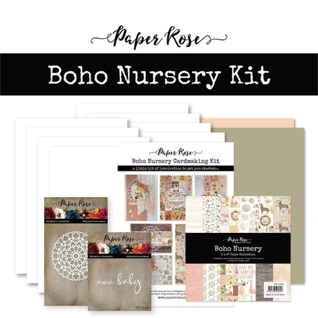 Boho Nursery Cardmaking Kit 22378 - Paper Rose Studio