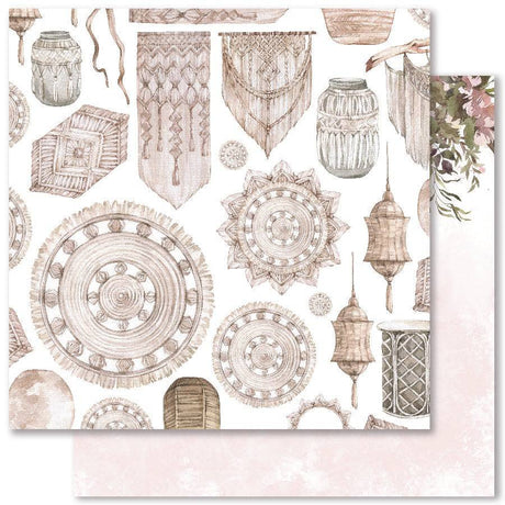 Boho Wedding D 12x12 Paper (12pc Bulk Pack) 29113 - Paper Rose Studio