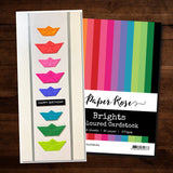 Brights Coloured Cardstock A5 14pc 19316 - Paper Rose Studio