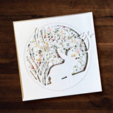 Bunny in Garden Circle Metal Cutting Die 29710 - Paper Rose Studio