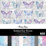 Butterfly Bliss 12x12 Paper Collection 25087 - Paper Rose Studio