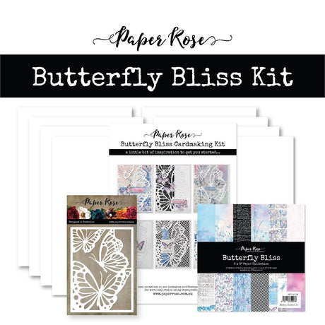 Butterfly Bliss Cardmaking Kit 25138 - Paper Rose Studio