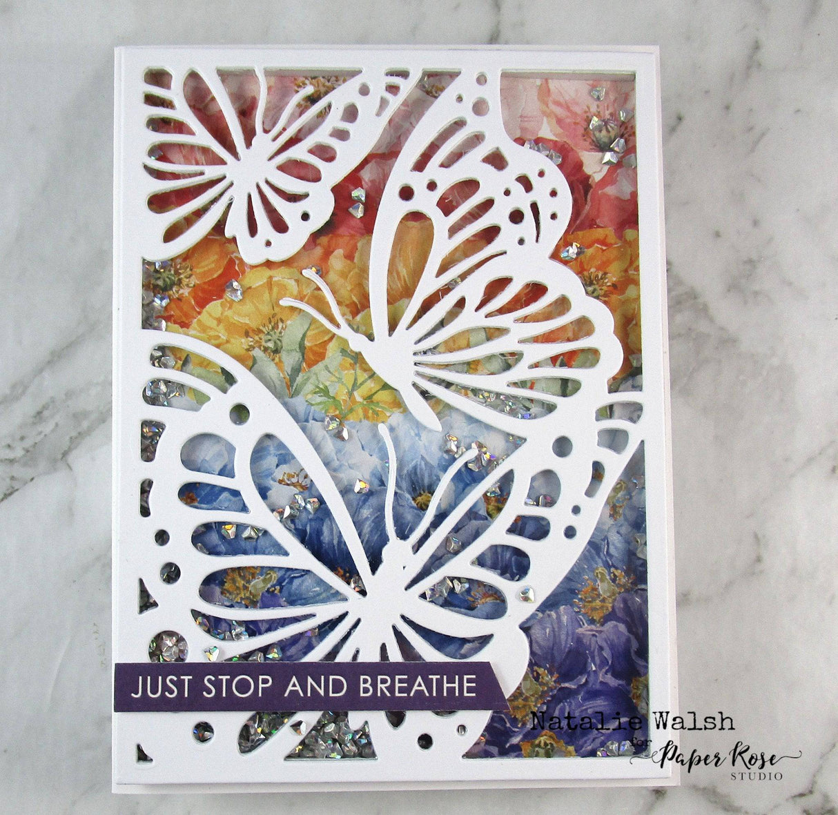 Butterfly Coverplate Metal Cutting Die 25114 - Paper Rose Studio