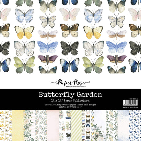 Butterfly Garden 12x12 Paper Collection 25054 - Paper Rose Studio