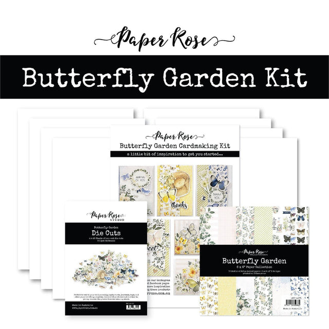 Butterfly Garden Cardmaking Kit 25135 - Paper Rose Studio