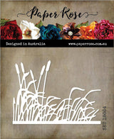 Cattails & Grass Border Metal Cutting Die 18664 - Paper Rose Studio