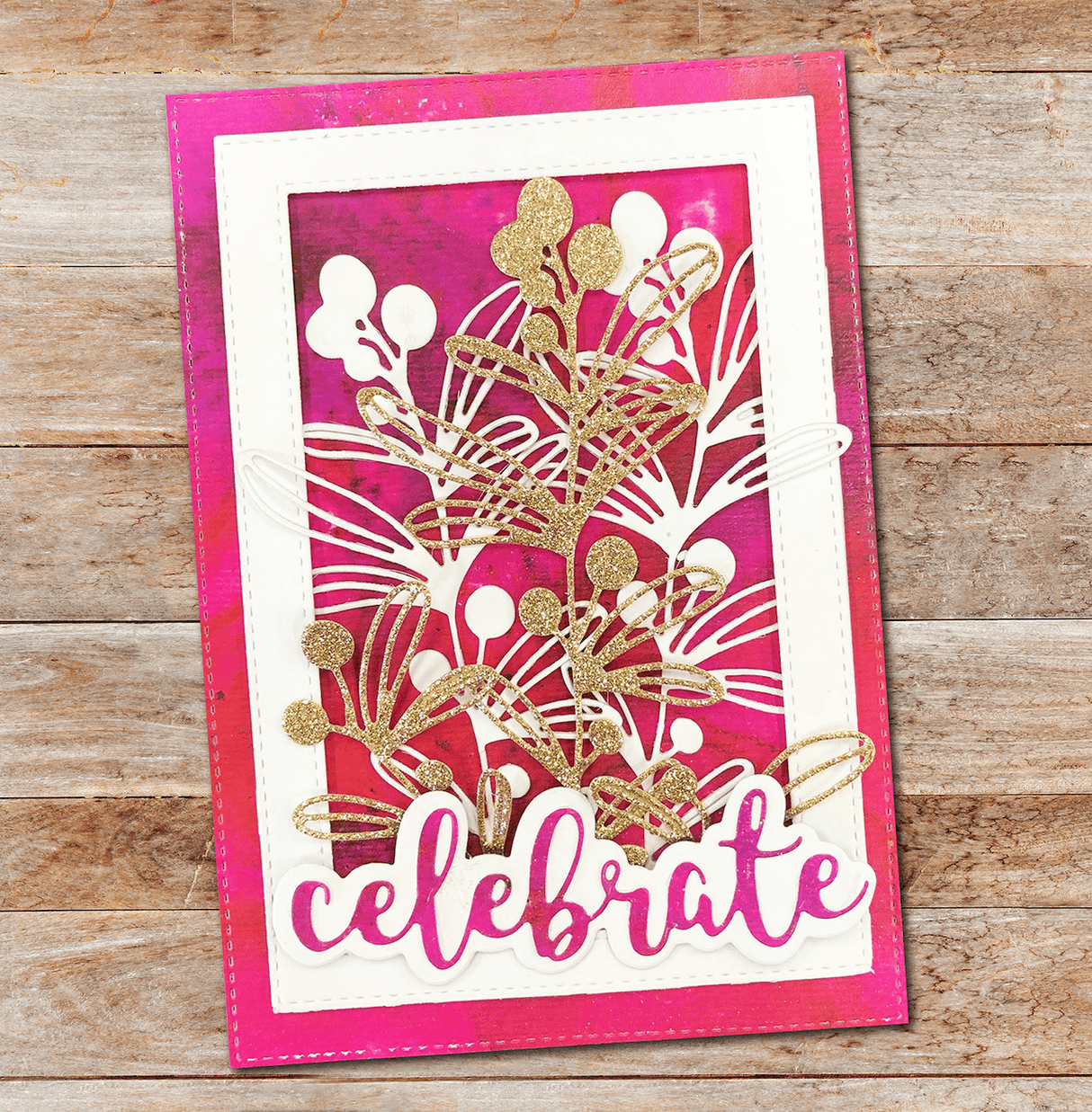 Celebrate Layered Metal Cutting Die 17454 - Paper Rose Studio