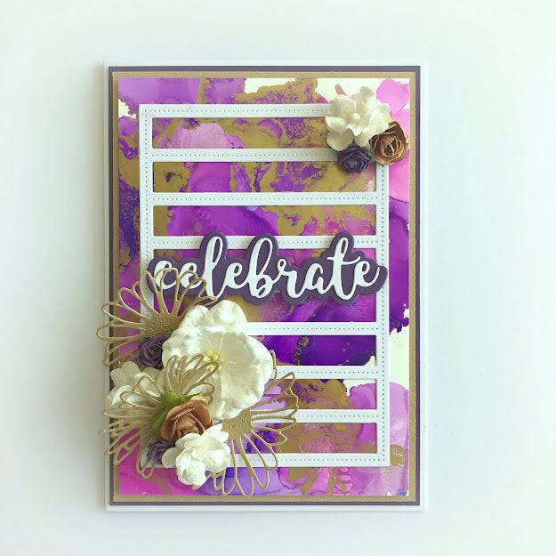 Celebrate Layered Metal Cutting Die 17454 - Paper Rose Studio