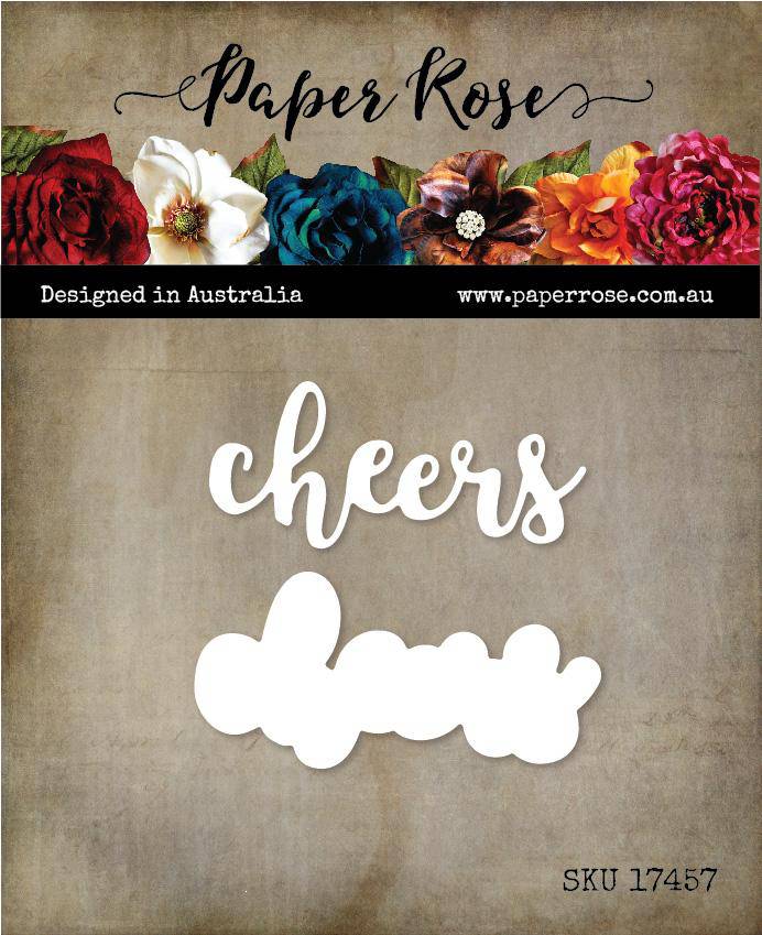 Cheers Layered Metal Cutting Die 17457 - Paper Rose Studio